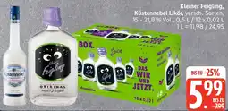 Edeka Kleiner Feigling, Küstennebel Likör Angebot