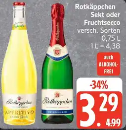 Edeka Rotkäppchen Sekt oder Fruchtsecco Angebot