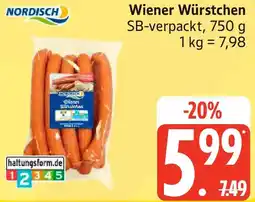 Edeka Wiener Würstchen Angebot