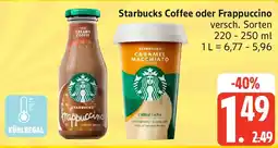 Edeka Starbucks Coffee oder Frappuccino Angebot