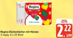 Edeka Regina Küchentücher mit Herzen Angebot