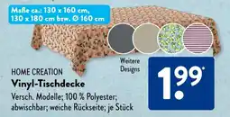 Aldi Süd HOME CREATION Vinyl-Tischdecke Angebot