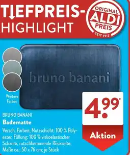Aldi Süd BRUNO BANANI Badematte Angebot