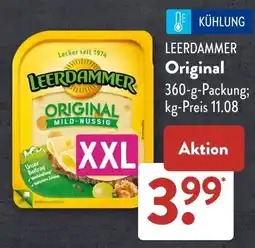 Aldi Süd Leerdammer original Angebot