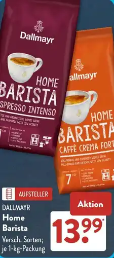 Aldi Süd Dallmayr HOME BARISTA Angebot