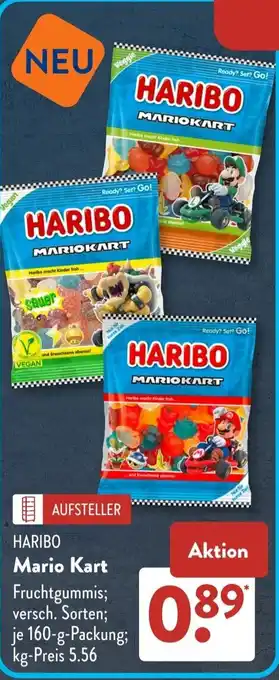 HARIBO Mario Kart 160 g Angebot bei Aldi Süd