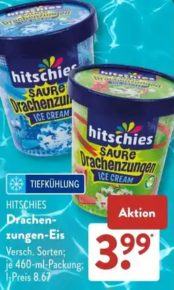 Aldi Süd hitschies Drachenzungen-Eis Angebot