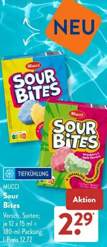 Aldi Süd MUCCI Sour Bites Angebot