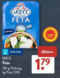 Aldi Süd Greco feta Angebot