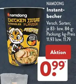 Aldi Süd namdong Instantbecher Angebot