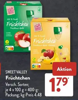 Aldi Süd SWEET VALLEY Früchtchen Angebot