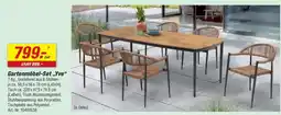 toom Baumarkt Gartenmöbel-Set „Yve" Angebot