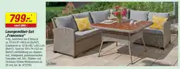 toom Baumarkt Loungemöbel-Set ,,Francesca" Angebot