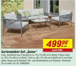toom Baumarkt Gartenmöbel-Set „Quinn" Angebot