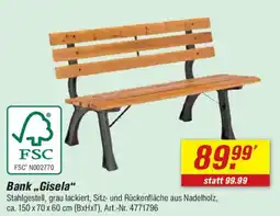 toom Baumarkt Bank ,,Gisela" Angebot