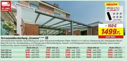 toom Baumarkt Terrassenüberdachung „Essence" Angebot