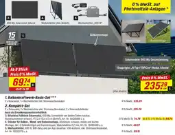 toom Baumarkt Balkonkraftwerk-Basis-Set Angebot