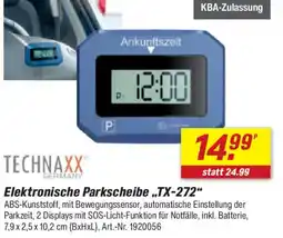 toom Baumarkt TECHNAXX Elektronische Parkscheibe ,,TX-272" Angebot