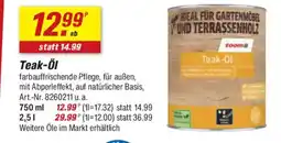 toom Baumarkt Teak-Öl Angebot