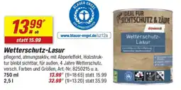 toom Baumarkt Wetterschutz-Lasur Angebot
