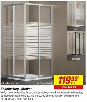 toom Baumarkt Eckeinstieg „Meike" Angebot