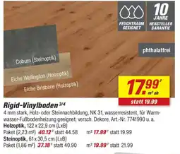 toom Baumarkt Rigid-Vinylboden Angebot