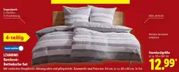 Lidl LIVARNO Renforcé- Bettwäsche-Set Standardgröße 135*200 Angebot