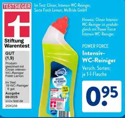 Aldi Süd POWER FORCE Intensiv- WC-Reiniger Angebot