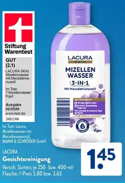 Aldi Süd LACURA Gesichtsreinigung Angebot