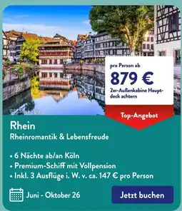 Aldi Süd Rhein Rheinromantik & Lebensfreude Angebot