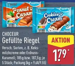 Aldi Nord CHOCEUR Gefüllte Riegel Angebot
