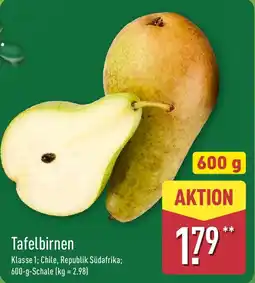 Aldi Nord Tafelbirnen Angebot