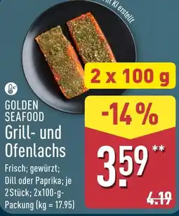 Aldi Nord GOLDEN SEAFOOD Grill- und Ofenlachs Angebot