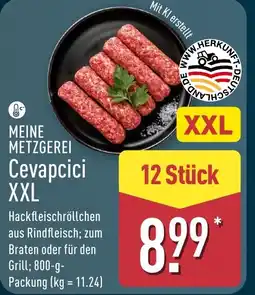 Aldi Nord MEINE METZGEREI Cevapcici XXL Angebot