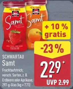Aldi Nord SCHWARTAU Samt Angebot