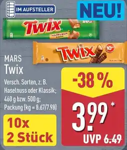 Aldi Nord MARS Twix Angebot