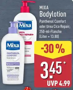 Aldi Nord MIXA Bodylotion Angebot