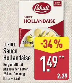 Aldi Nord LUKULL Sauce Hollandaise Angebot