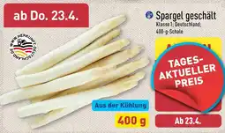Aldi Nord Spargel geschält Angebot
