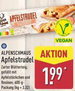 Aldi Nord ALPENSCHMAUS Apfelstrudel Angebot