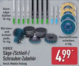 Aldi Nord FERREX Säge-/Schleif-/ Schrauber-Zubehör Angebot