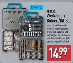 Aldi Nord FERREX Werkzeug-/ Bohrer-/Bit-Set Angebot