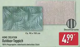 Aldi Nord HOME CREATION Outdoor-Teppich Angebot
