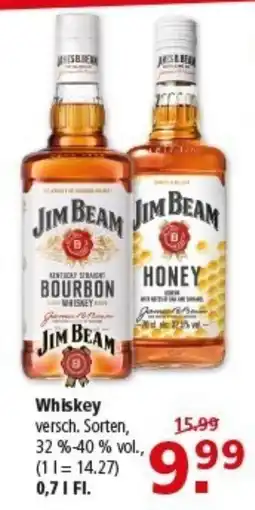 Multi Markt JIM BEAM Whiskey Angebot