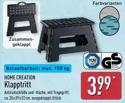Aldi Nord HOME CREATION Klapptritt Angebot