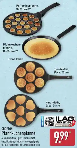 Aldi Nord CROFTON Pfannkuchenpfanne Angebot