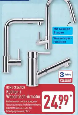 Aldi Nord HOME CREATION Küchen-/ Waschtisch-Armatur Angebot