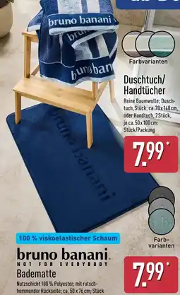 Aldi Nord bruno banani Badematte Angebot