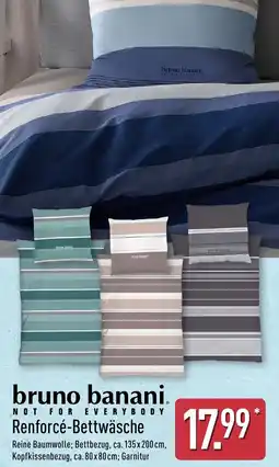 Aldi Nord bruno banani Renforcé-Bettwäsche Angebot