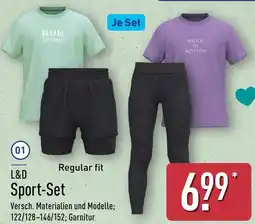 Aldi Nord L&D Sport-Set Angebot